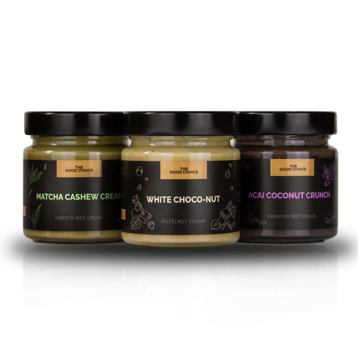 3-Kombinace: Ořechové krémy